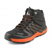 CXS SPORT shoes, ankle, black - orange
