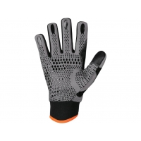 CXS CARAZ gloves, grey-black