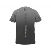 T-shirt CXS SPORTY II, short sleeve, grey