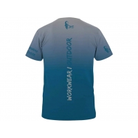 Tričko CXS SPORTY II, krátky rukáv, modro-šedé