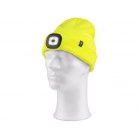 CXS TYNAN cap with LED light, fl.yellow
