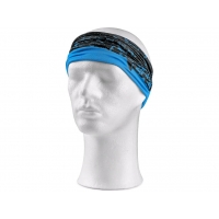 Multifunctional scarf CXS LORY, 23x45, black - blue
