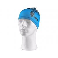 Multifunctional scarf CXS LORY, 23x45, black - blue