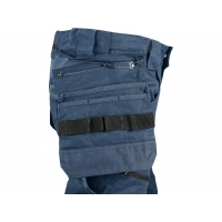 CXS LEONIS trousers, men, blue with black accessories