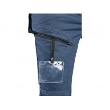 CXS LEONIS trousers, men, blue with black accessories