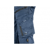 CXS LEONIS trousers, men, blue with black accessories