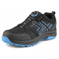 Shoes CXS ISLAND LIPARI S3, black and blue