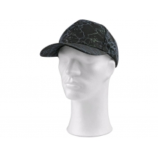 CXS XAVER cap, with visor, black with reflection