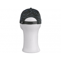 CXS XAVER cap, with visor, black with reflection