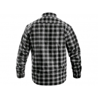 Shirt CXS TOM, long sleeve, men's, grey-black