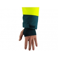 Bunda CXS BEDFORD WINTER, výstražná, zimní, pánská, softshell, žluto-petrolová