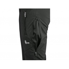 CXS AKRON trousers, women's, softshell, black