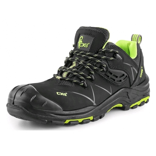 Shoes CXS Universe Cluster S3, PU rubber, black-green