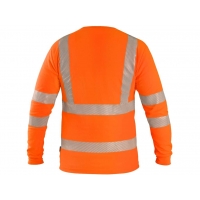 T-shirt CXS OLDHAM, long sleeve, men's, orange