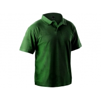 Polo shirt with short sleeves MICHAEL, bottle green