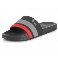 Šľapky CXS BALOS, čierno-sivé