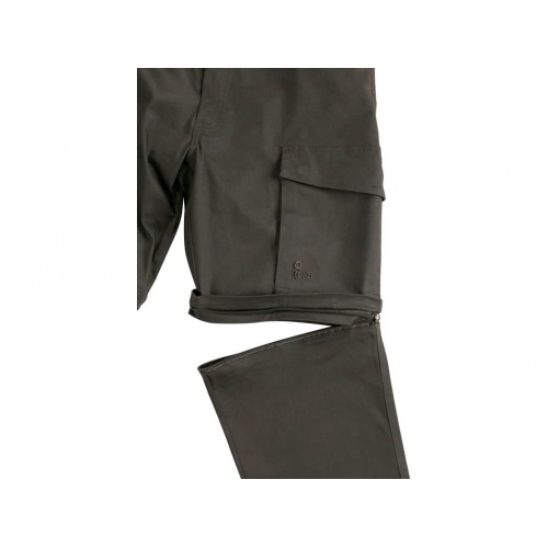 Nohavice CXS VENATOR, pánske s odopínacími nohavicami, khaki