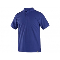 Polo shirt with short sleeves MICHAEL, medium blue