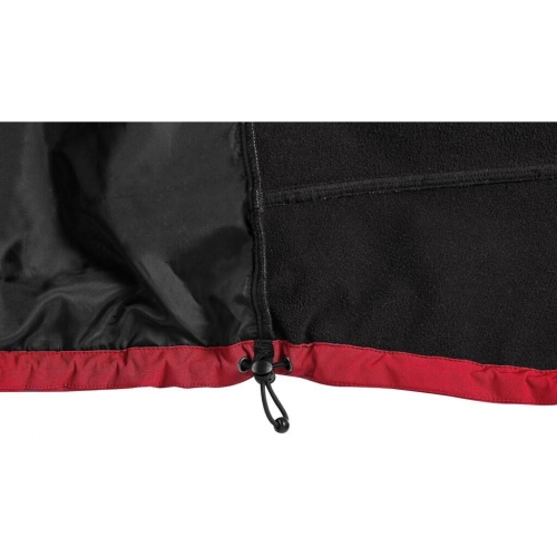 Bunda CXS STRETCH, pánska, softshell, červená, veľ. 
