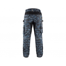 Kalhoty CXS STRETCH, pánské, maskáčové modré, vel.