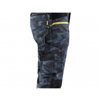 Kalhoty CXS STRETCH, pánské, maskáčové modré, vel.