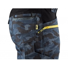 Kalhoty CXS STRETCH, pánské, maskáčové modré, vel.