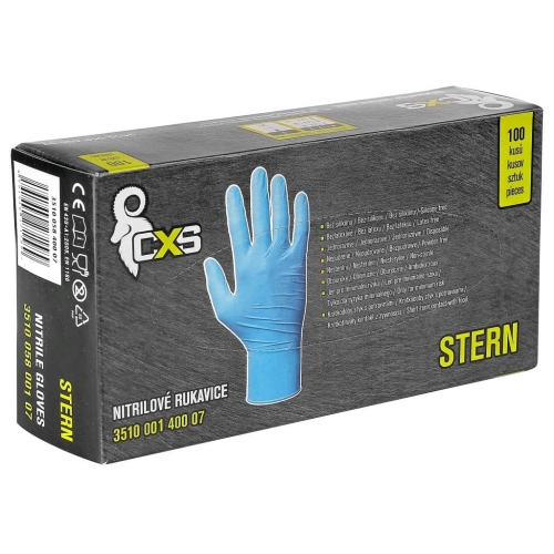 CXS STERN gloves, disposable, nitrile