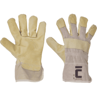 JAY gloves combined yellow red