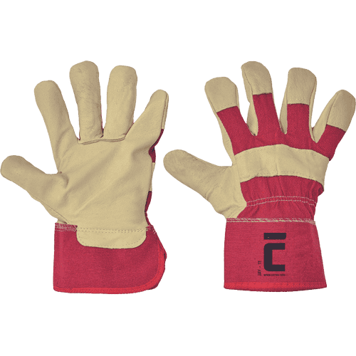 JAY gloves combined yellow red