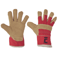 SHAG gloves yellow blue