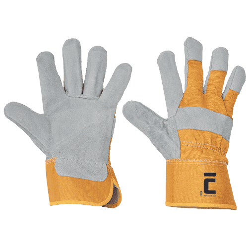 EIDER gloves combined yellow