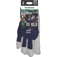 PELICAN modré rukavice, kombinované