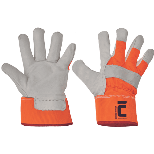 CURLEW Winter Hivis glove HV yellow