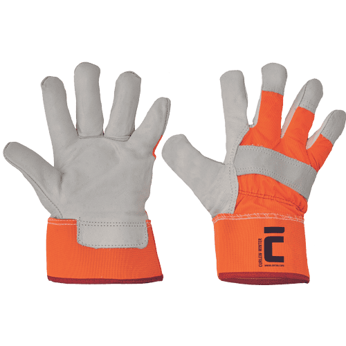 CURLEW Winter Hivis glove HV orange