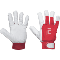 PELECANUS kombinované rukavice, červené