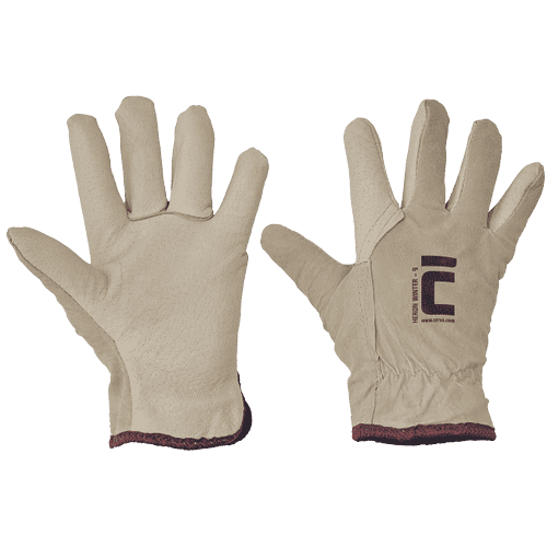 HERON WINTER rukavice celokožené