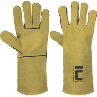 SANDPIPER YELLOW gloves leather