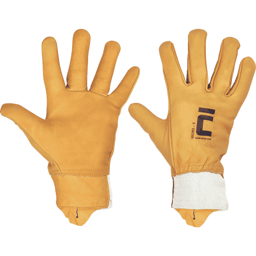 VACHER gloves yellow