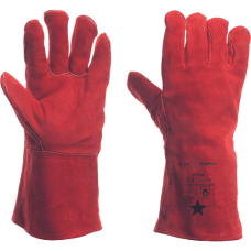 LEK 131518 welding 35cm gloves red