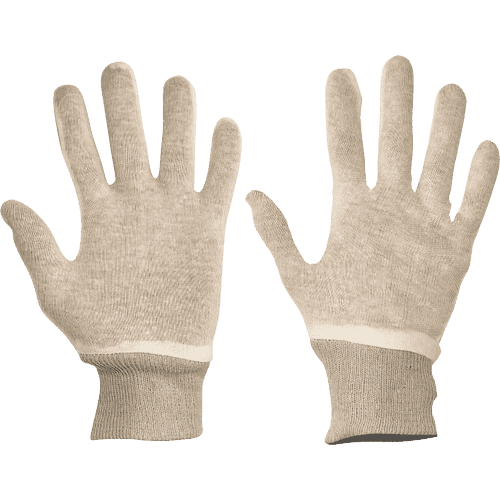 TIT rukavice bavlnené úplet