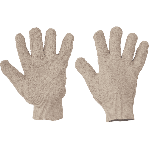 DUNLIN gloves terry cotton
