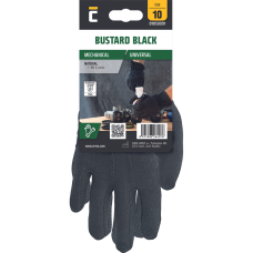 BUSTARD BLACK blister gloves - 