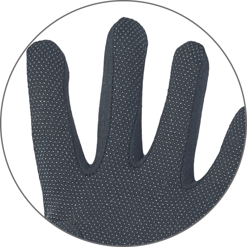 BUSTARD BLACK blister gloves - 