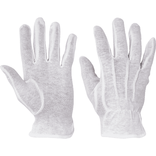 BUSTARD gloves cotton with PVC dots