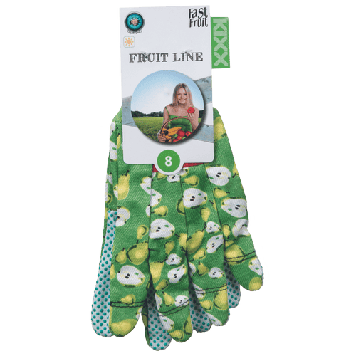 FAST FRUIT gloves cotton with PV green