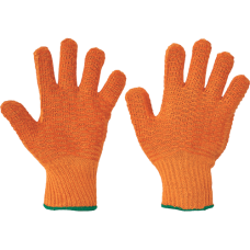 FALCON gloves with PVC crisscross
