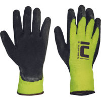 PALAWAN WINTER gloves latex HV yellow