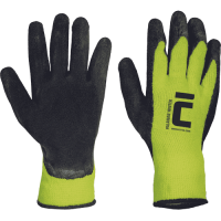 PALAWAN WINTER gloves latex HV yellow