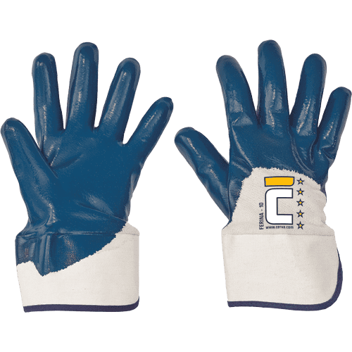 FERINA gloves half dipp in nitril