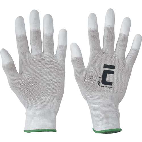 LARK gloves nylon,PU finger tips